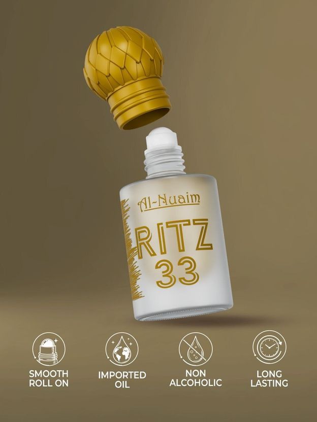 Al-Nuaim Ritz 33 Attar Modern Scent Oil - Image 6