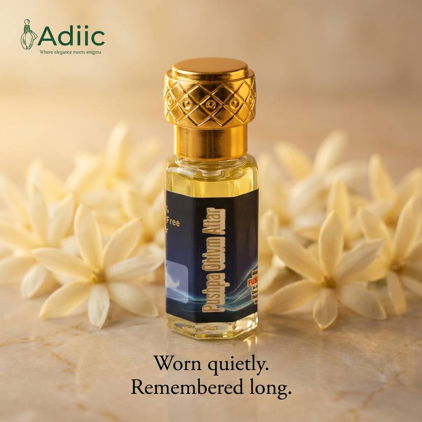 adiic Ohivm Bakul Attar Sacred Floral Long Lasting Roll-On Perfume Oil Unisex Floral Attar