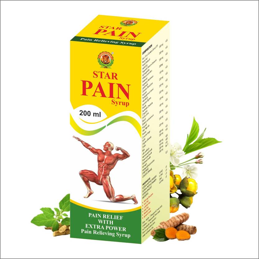 jagdamba herbal Star Pain Syrup Of Joint Pain, Back Pain ,Neck Pain