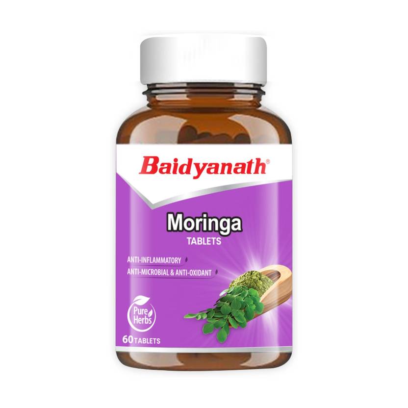 Baidyanath Moringa Tablets | Helps in maintaining overall health and wellness | Relief in Cough and Cold, Boost Metabolism and Digestion |