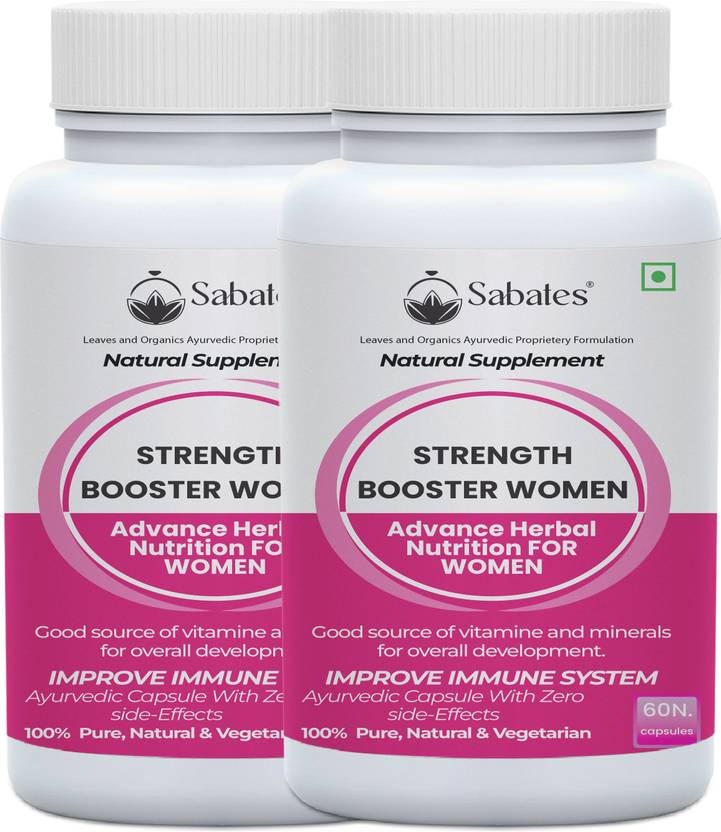 Sabates Strength Booster Immunity Power Women Capsule _ Provides Non