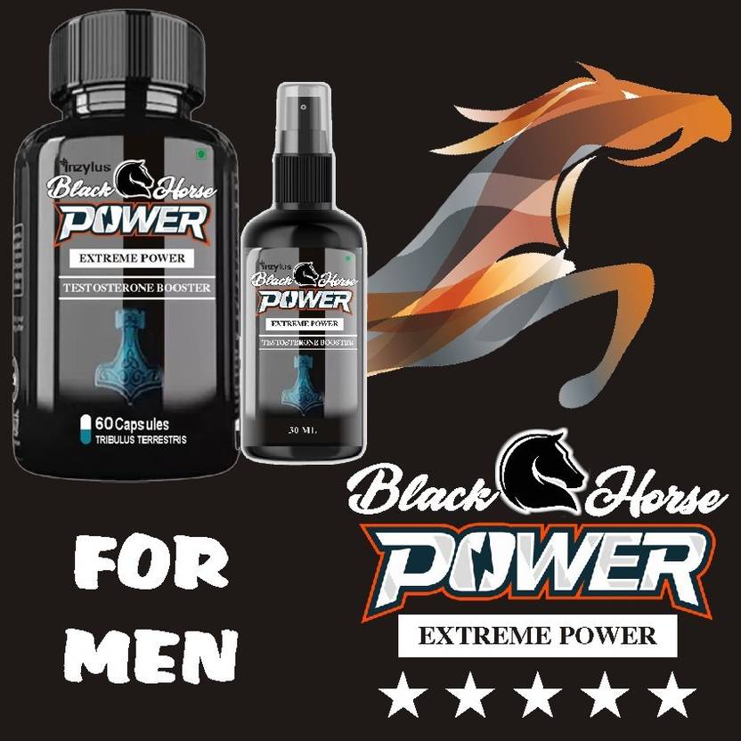 Inzylus BLACK HORSE POWER Ayurvedic Capsule for Sexual Power Medicine