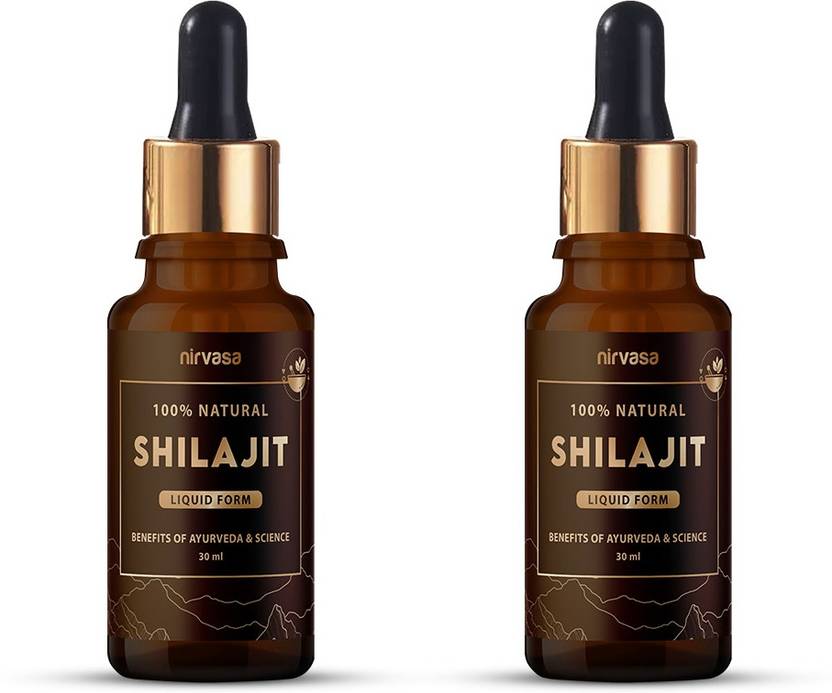 Nirvasa Pure Shilajit Liquid For Strength, Power & Stamina