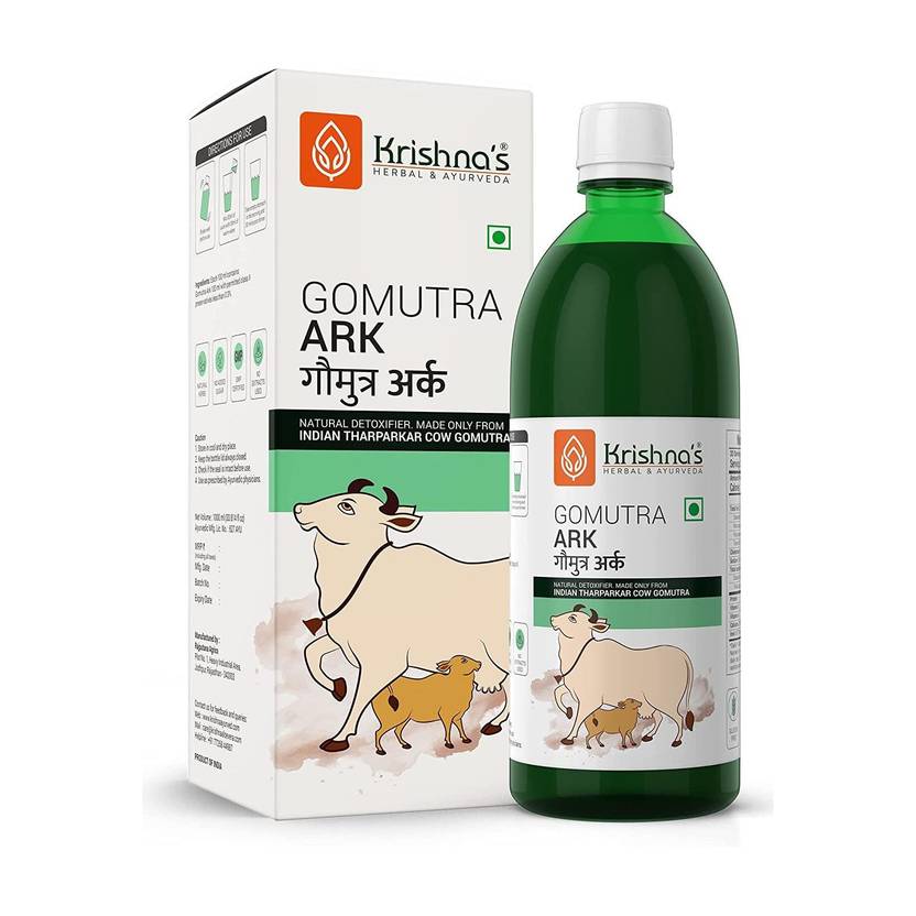 Krishna's Herbal & Ayurveda Desi Cow Gomutra Ark