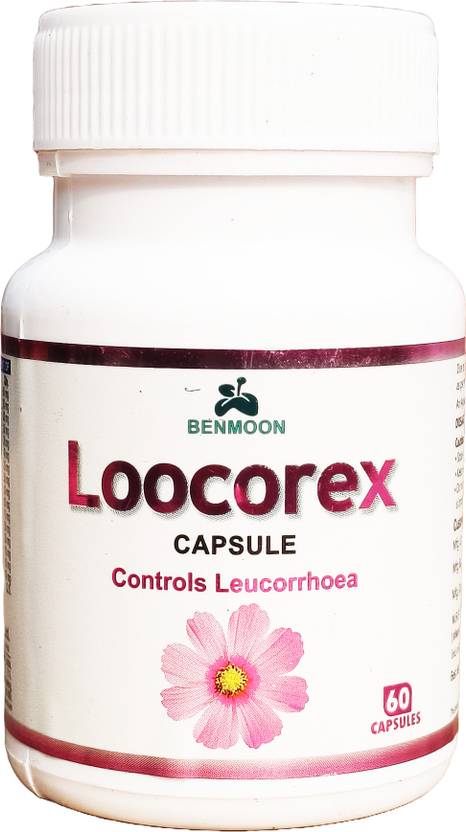 Benmoon Loocorex Capsule – Herbal Remedy for Leucorrhea & Women's Health (60 Capsules)