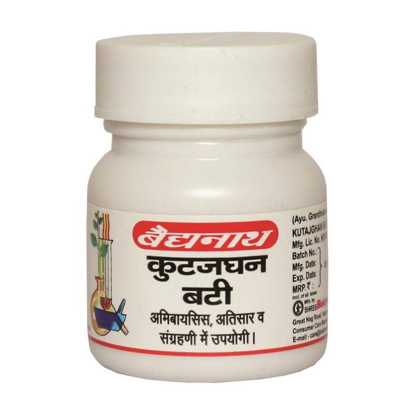 Baidyanath Kutajghan Bati 40 Tablets