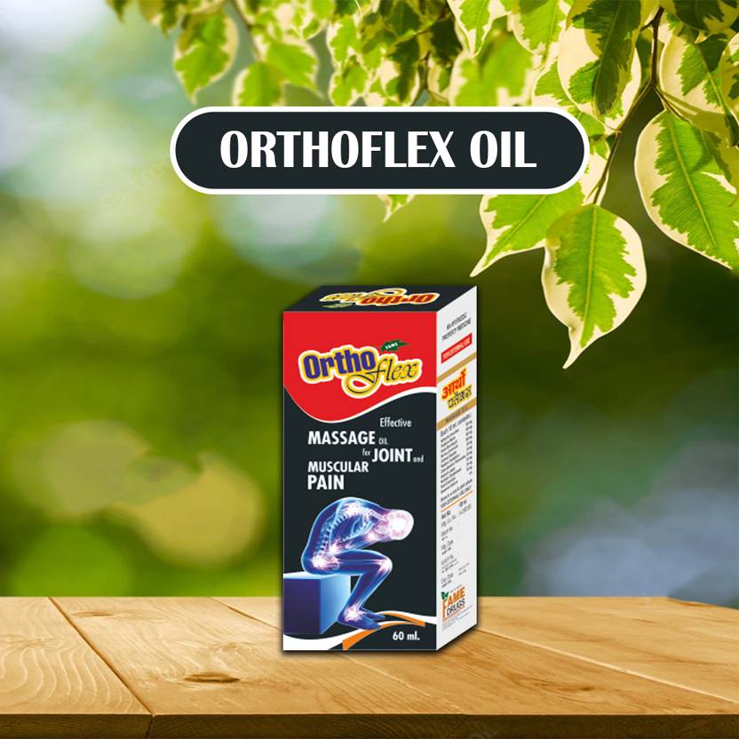 Fame Drugs Orthoflex Oil Relief in Muscular Pain, Inflammation, Helps in Stiffness