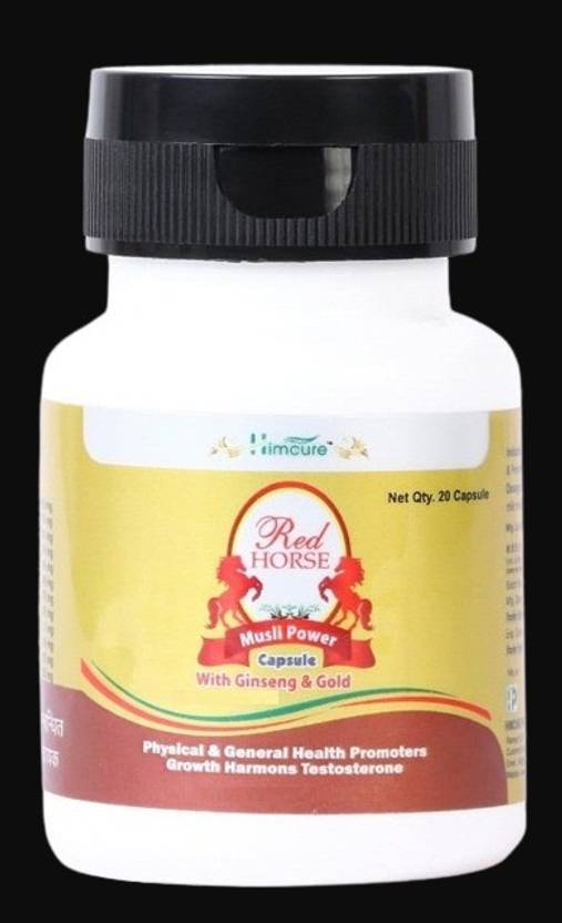HIMCURE Long Lasting Stamina & Bed Performance Musli power 20 Capsules