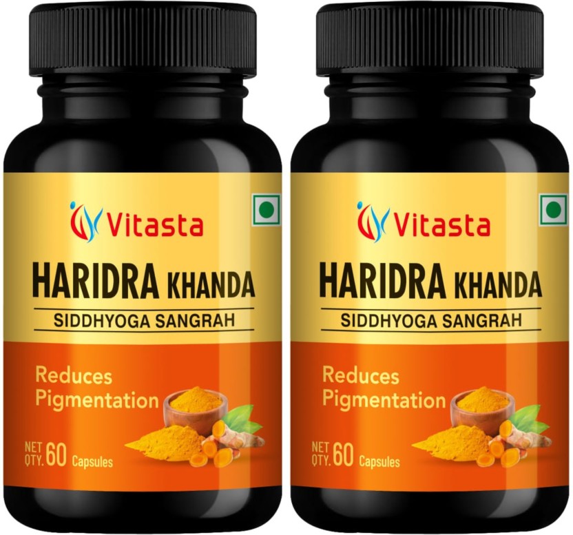 VITASTA Haridra Khanda,Anti Pigmentation Capsule For Dark Spots,Tan ...