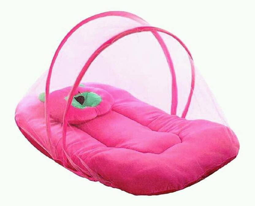 Govindika Baby Sleeping Bed with Mosquito Net Bedding Set with Net — Ideal for travel, sleeping, and indoor use Portable Baby Bedding with Mosquito Net (Cradle-Style Sleeping Bed)