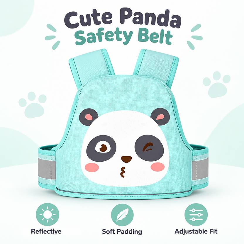 StarAndDaisy Kids Motorcycle Safety Harness Belt | Adjustable Child Bike Safety Strap Baby Carrier