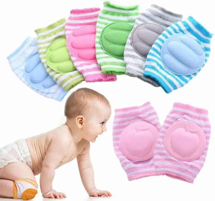 Bebsy Premium Knee Pad Multicolor Baby Knee Pads
