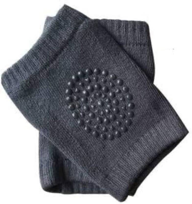 capznmore Baby Knee Guard/pad for Crawling, Toddlers Comfortable Cap for Leg Black Baby Knee Pads
