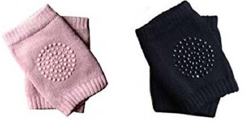 VAIDEHI IMPEX Set Of 5 Pair Multicolor Baby Knee Pads (Knee socks) Multicolor Baby Knee Pads