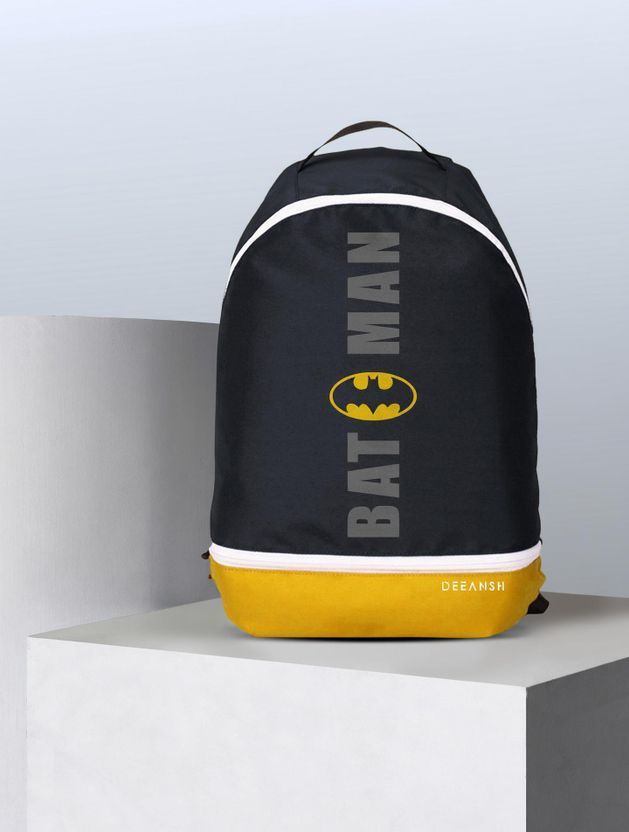 deeansh 12L Yellow Batman Waterproof Backpack - Image 1