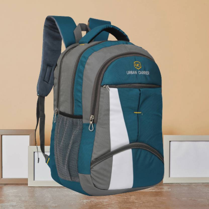 urban carrier Medium 45 Liters Multicolor White Laptop Backpack Unisex College & School Bags 45