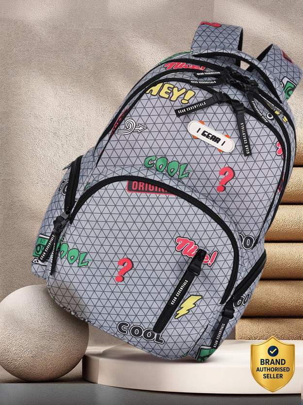 Gear Large L Backpack Frosted Backpack (black
