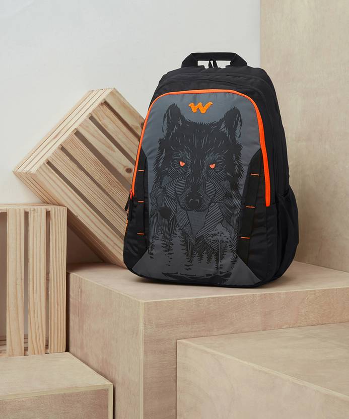 Large 43 L Laptop Backpack Daredevil (Grey, Black) deal from flipkart