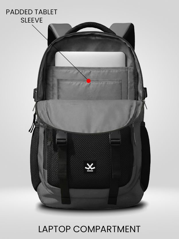 WROGN 42L Laptop Backpack Ashper 2.0 with USB Port - Image 3