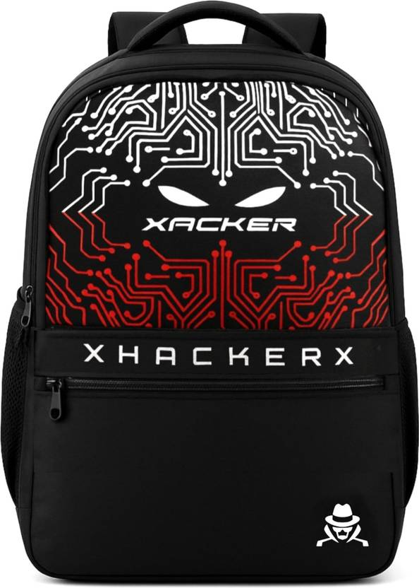 Yakuza NEW_FK_GF_N_P_Hacker_X_Black Waterproof School Bag