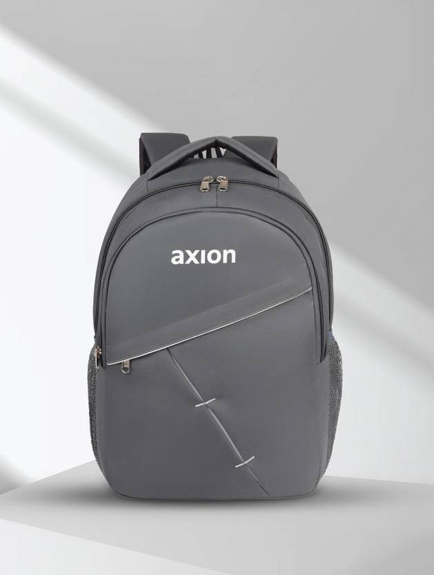 Axion Medium 25 L School College Laptop Backpack; Light Weight + Strong Zig Zag Stitch 25 L Backpack