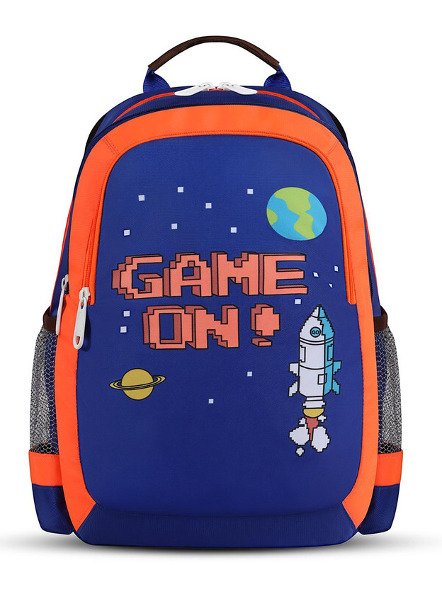 Gear Small L Backpack Game On Backpack -blue (multicolor) on Flipkart
