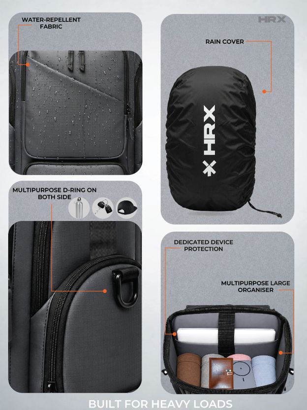 HRX Keep Going 42L Laptop Backpack - Image 4