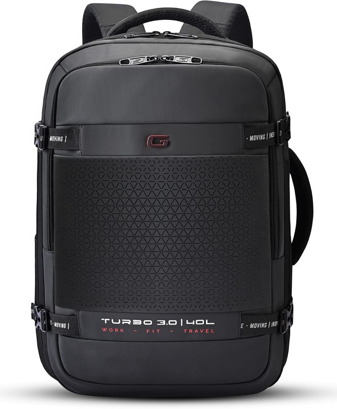 SAFARI Caden Medium 25L Laptop Backpack (Black) - Image 7