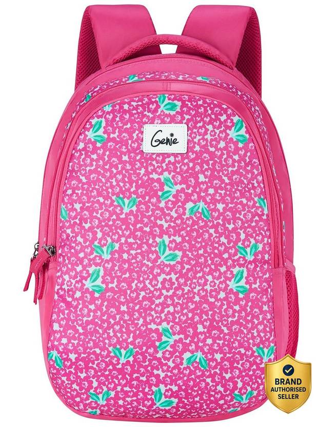 Genie Medium 27 L Backpack Rivo School Bag for Girls, 17 inch. for Women,