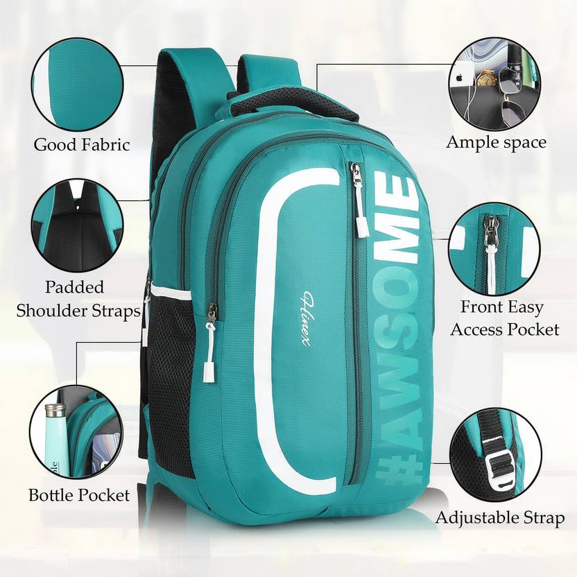 HINEX BAGS Large 30L backpack designer bag laptop bag for boys and