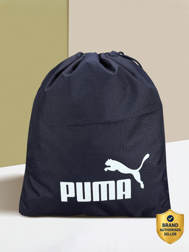 Click to enlarge PUMA Small 14 L Backpack Phase 14L Gym Sack Navy (Blue)