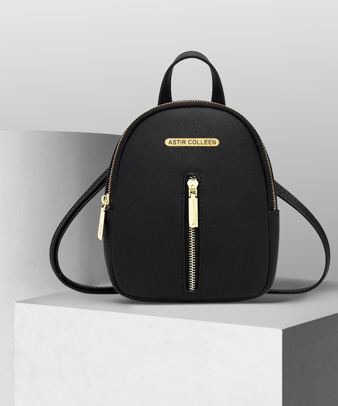 Straight zip - Black