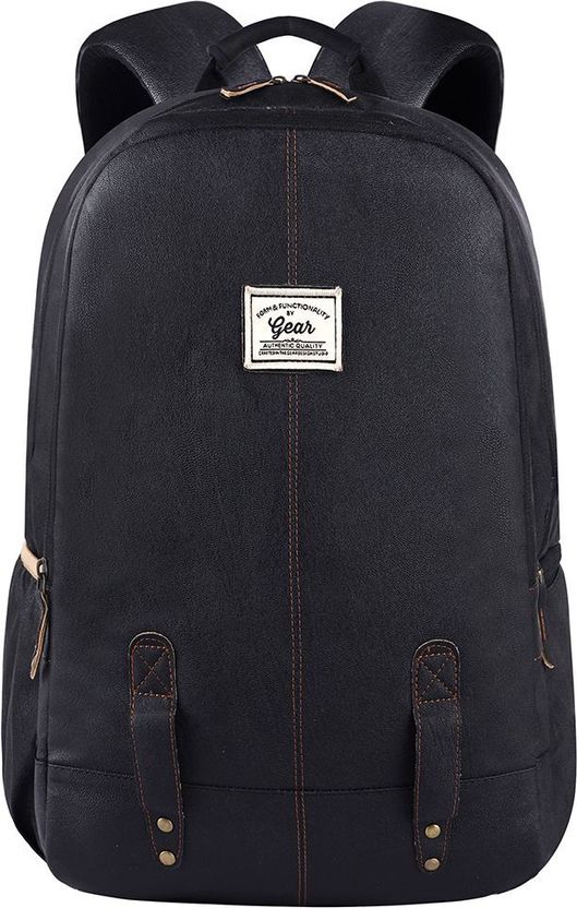 Gear 28L Laptop Backpack Classic Leather - Image 3