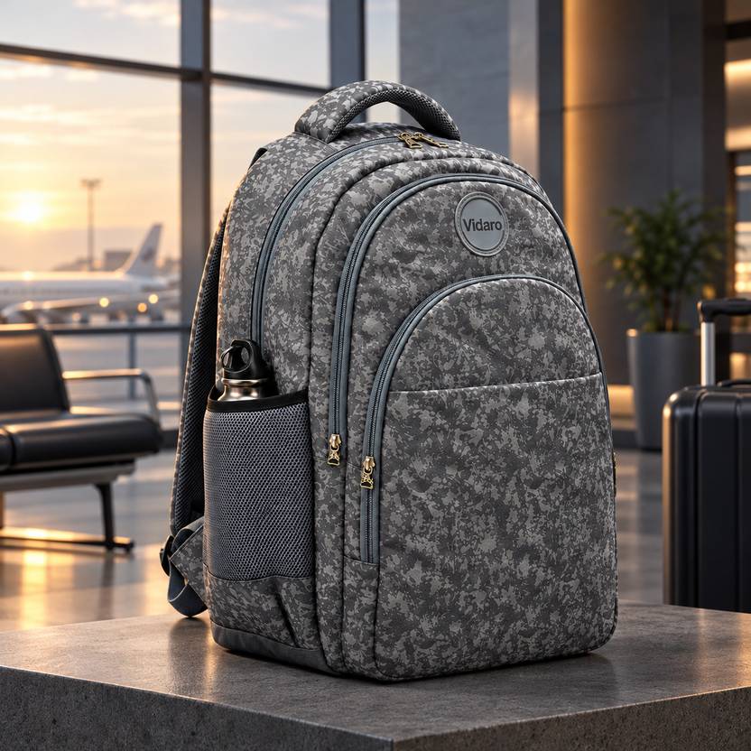 vidaro Backpack Girls Printed Bag Perfect for College & Schools 35 L Backpack