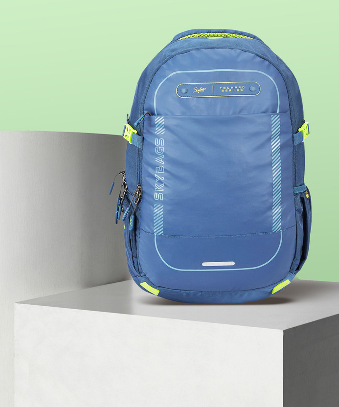 Skybags Network Nxt Laptop Backpack - 34x17.5x51 Cm, Blue, Professional Commuter Bag With 17" Laptop Sleeve