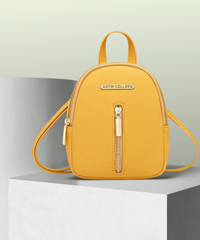 Straight zip - Yellow