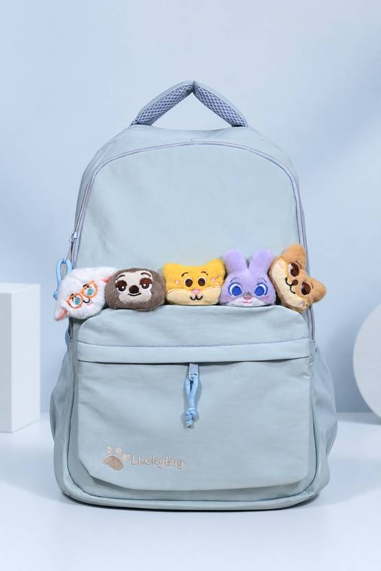 DONICY Medium 30 L Laptop Backpack Playful Plush Detail Carry Backpack