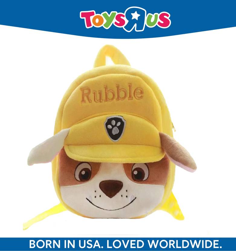 Toys R Us Yellow Rubble Cartoon School Bag for 2 to 5