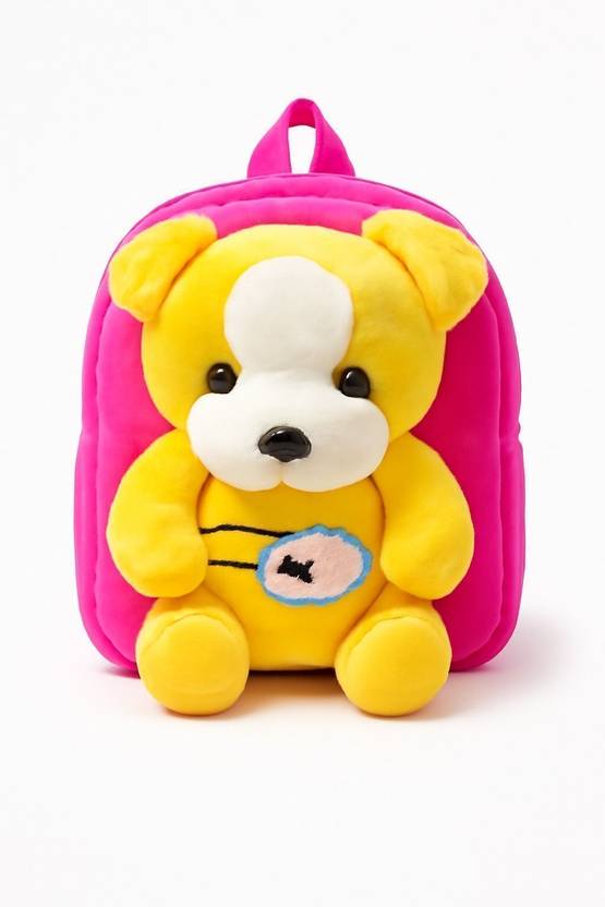 puffypals frantic puppy Plush Kids Backpack – Soft Toy Cartoon School Bag for Girls & Boys Plush Bag