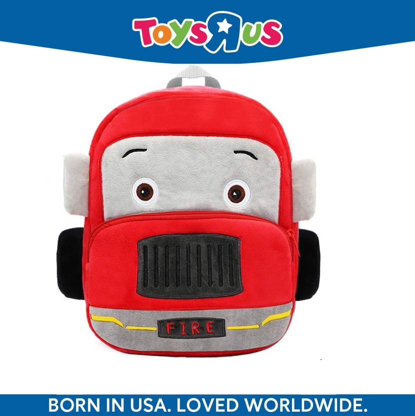 Toys R Us Red Fire Engine Cartoon School Bag for 2 to 5