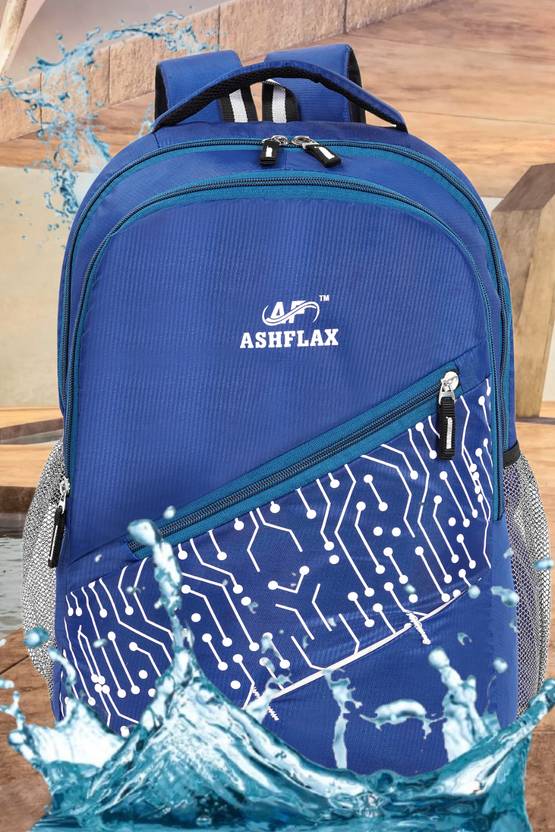 ASHFLAX School Bag Backpack for Boys & Girls Large capacity Durable Comfortable Srips Waterproof Backpack