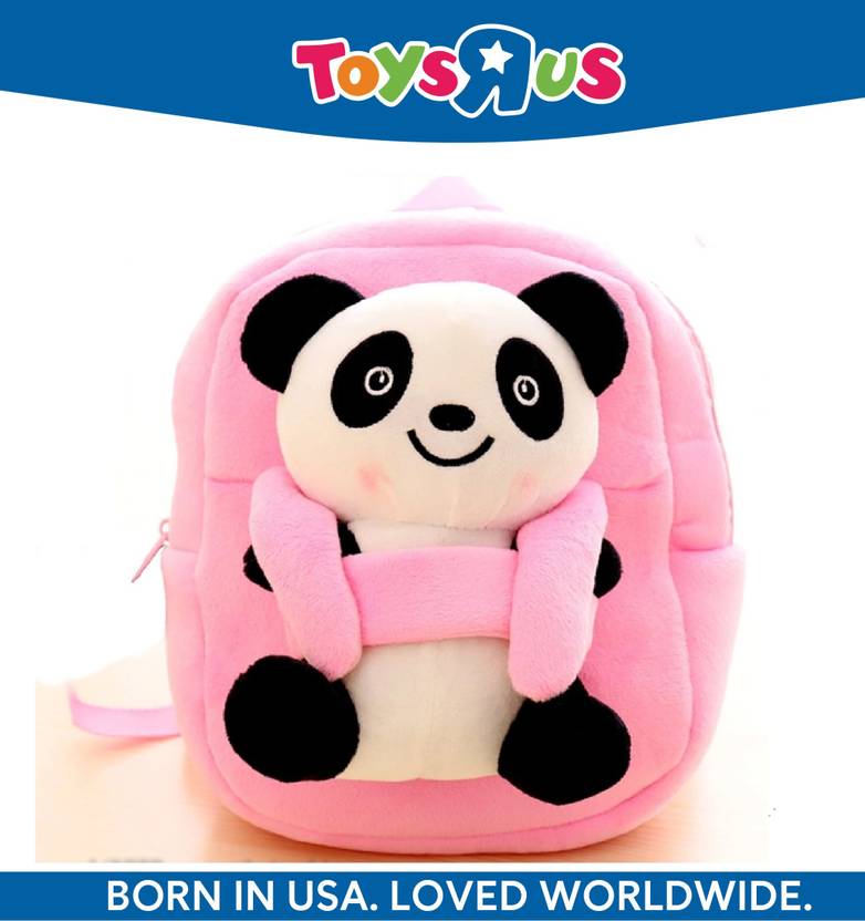 Toys R Us Pink Big Panda Cartoon School Bag for 2 to 5