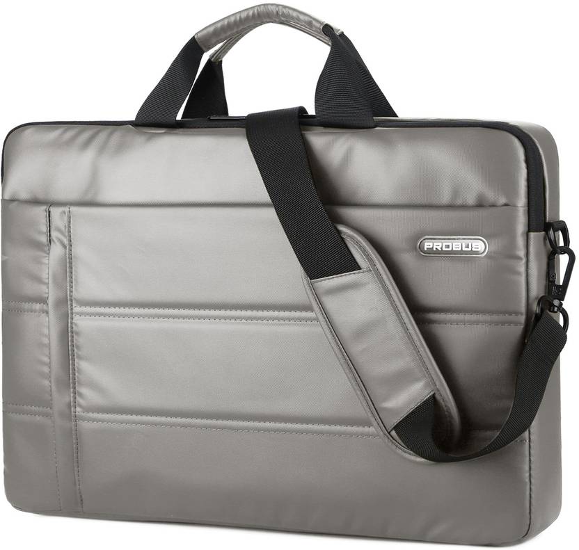 Probus 15.6 inch Business Professional Brinch Leather Laptop Messenger Bag Messenger Bag