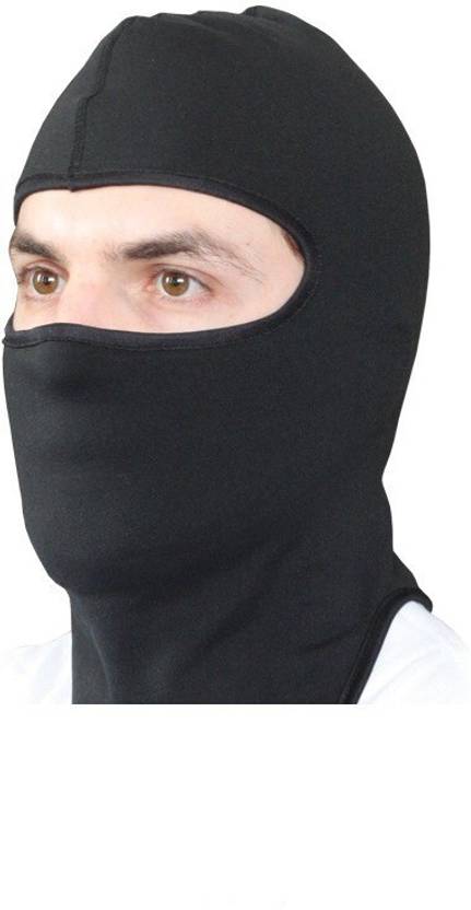 AOWBIKES Black Bike Face Mask for Men & Women
