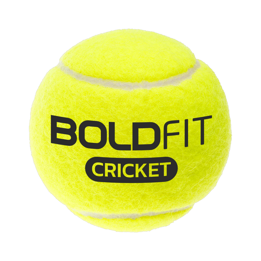 BOLDFIT Soft Light Weight Turf Gully Cricket Ground High Bounce Tennis Ball
