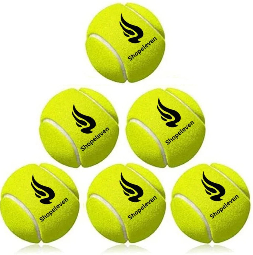 Cricket Tennis Ball Pack of 6