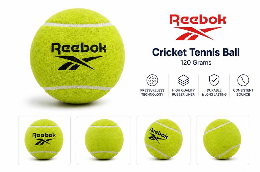REEBOK ACBT005 Cricket Tennis Ball