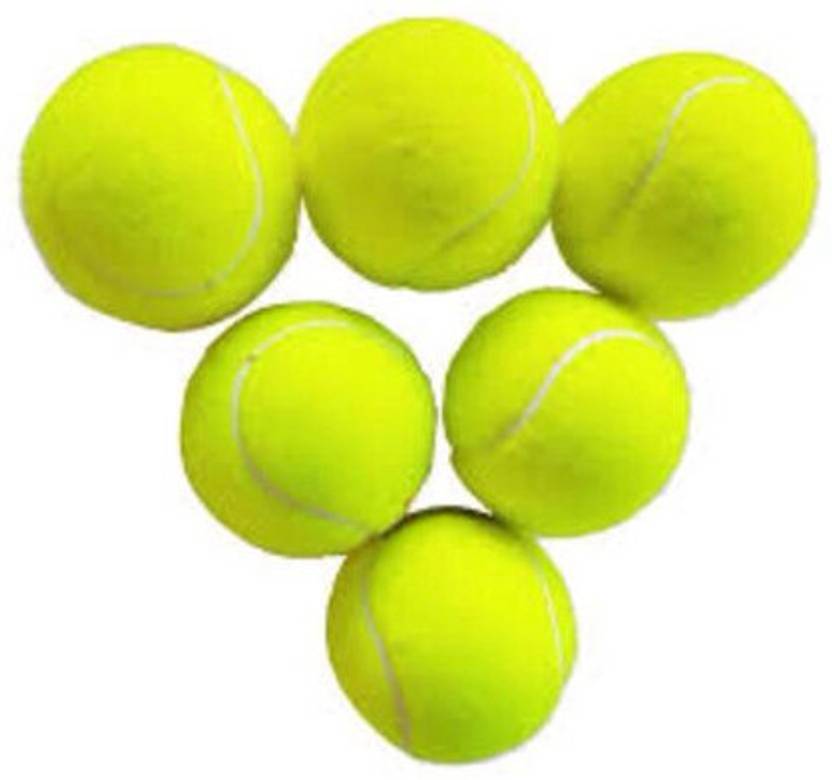 nizex XCVI Green Cricket tennis Ball , 6 Balls Pack Green Color , i88 Cricket Tennis Ball Buy