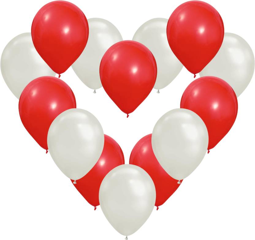 1iAM Solid Birthday, Anniversary, Valentine's Day, Romantic Dinner Decoration for Metallic Balloon