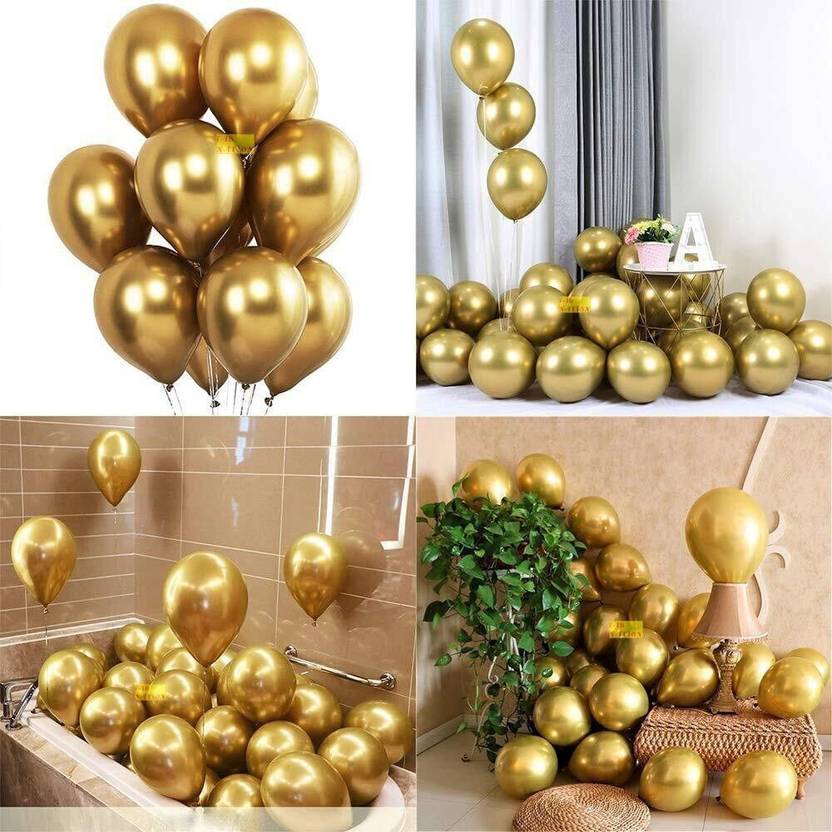 AirVibe Solid Golden_100 Balloon